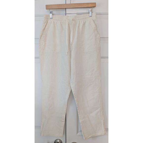Rag Poets Linen Pants - Picture 1 of 7